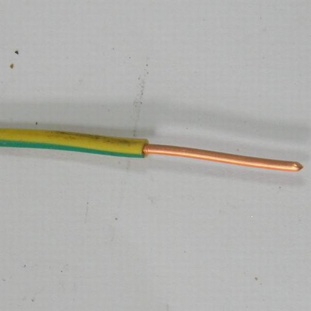 
                                 300/500V 450/750V Cable eléctrico de 2,5 mm 1,5 mm 4mm 6mm cable de la construcción de casas coloridas                            