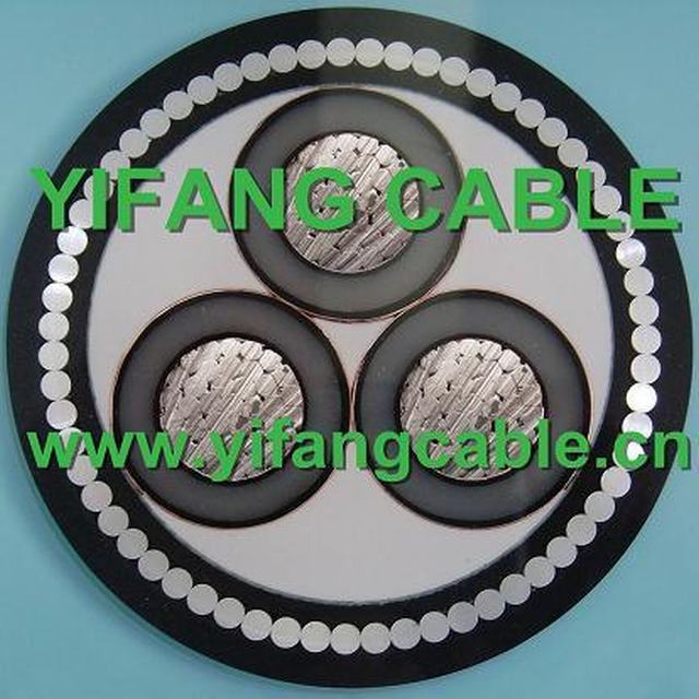  35kv (21/35KV, 26/35KV) XLPE Insulated sistemi MV Power Cable