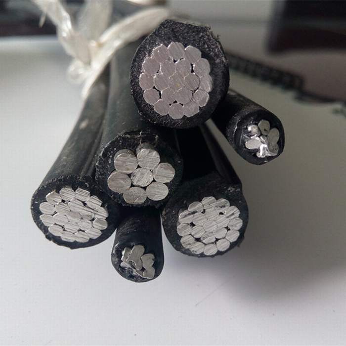 
                                 3X70+54.6+2x16mm2 Câble isolé en polyéthylène réticulé en aluminium-Câble ABC                            