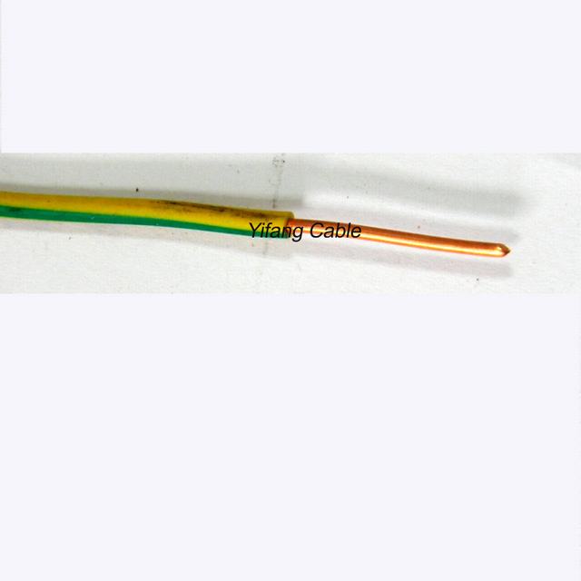  450/750 V заземляющий кабель 1X2.5mm2
