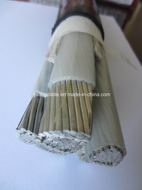 600/1000V Compacted Aluminum Conductor XLPE Insulation PVC Sheath Cable