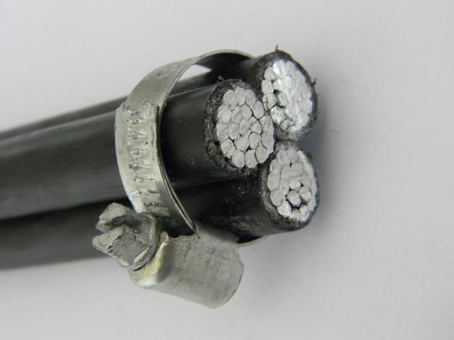  600V AAC Conductor Triplex Service Drop Cable mit PET oder XLPE Insulation