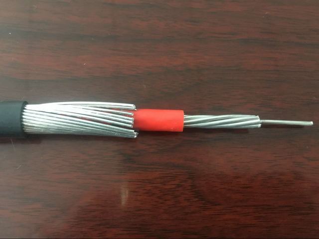 600V Concentric Cable 10mm2 Aluminum