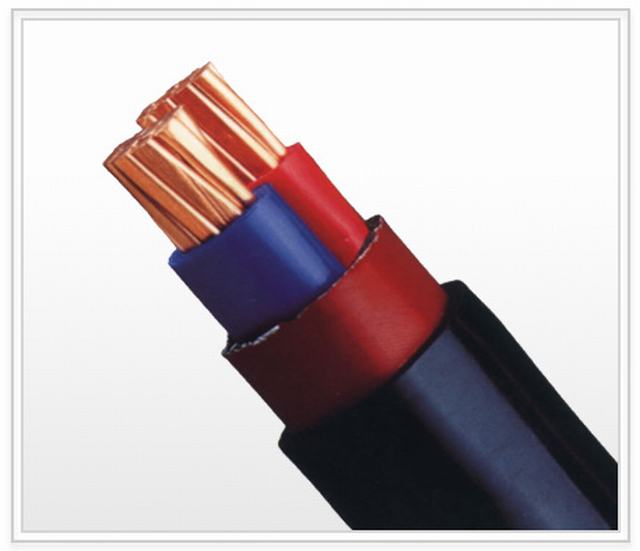  Aislamiento XLPE 600V Cable de alimentación recubierto de PVC