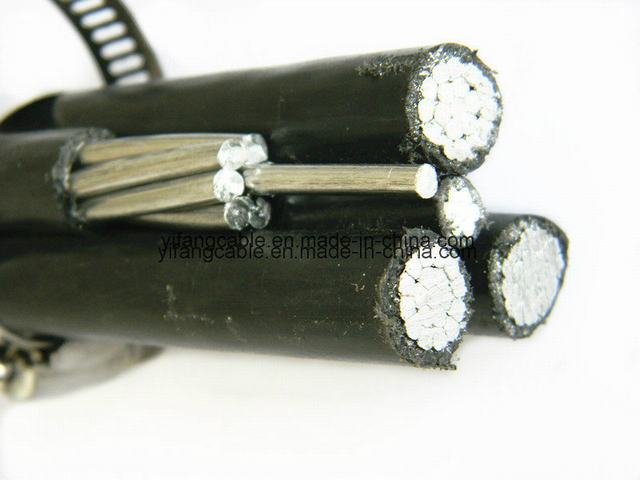  ABC-verdrehtes Kabel 3X50+54.6mm2