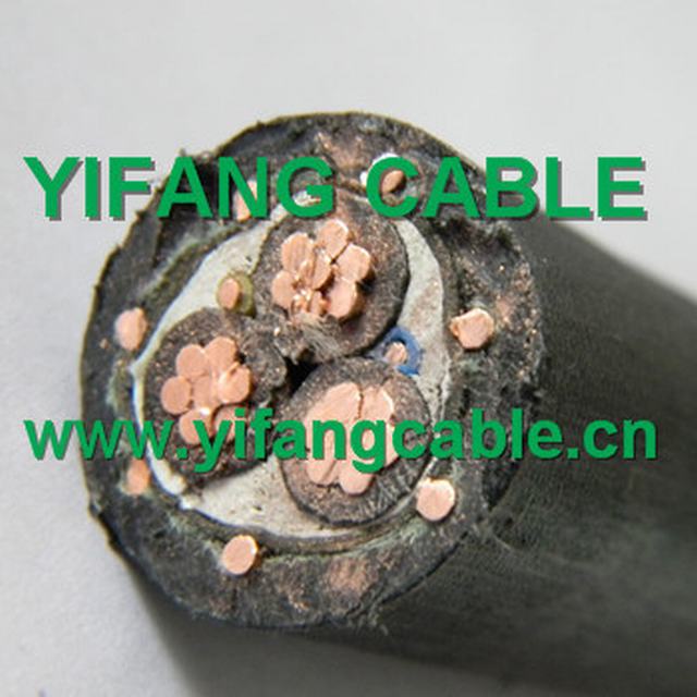  L'aluminium/cuivre de basse tension (LV) Câble concentrique