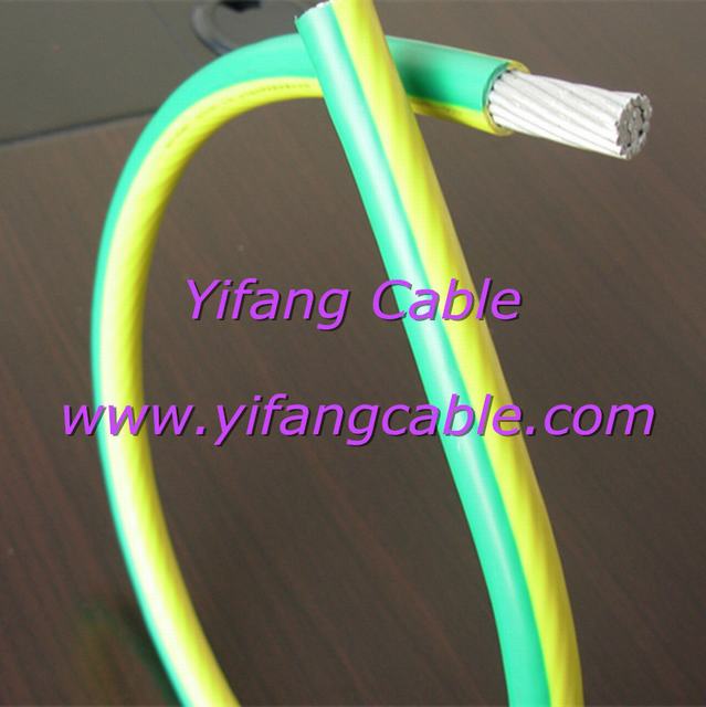  Câble isolé PVC conducteur en aluminium