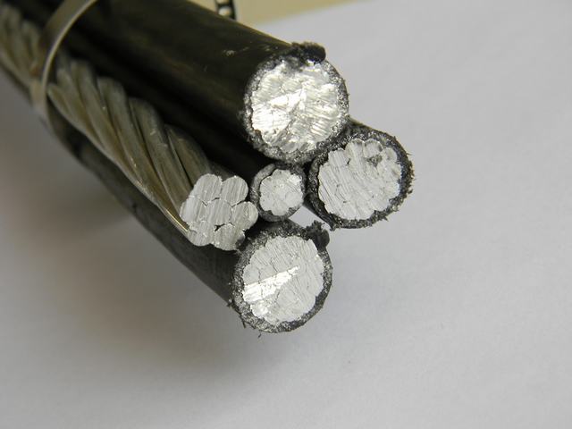  Condutores de Alumínio Isolados em XLPE 35mm cabo ABC (3*35+54.6+1*16, SNF padrão)