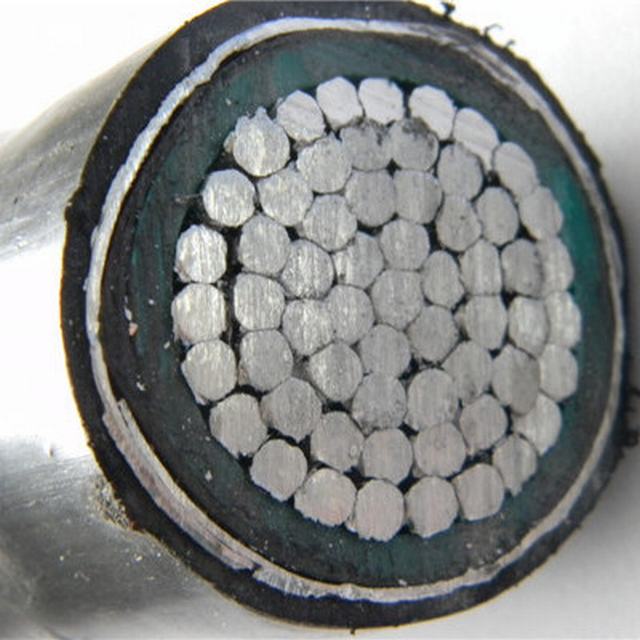  Алюминиевый корпус с изоляцией из ПВХ Алюминиевая лента бронированных подземный кабель