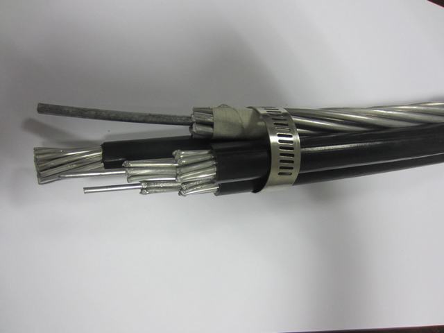  Trenzado de aluminio tipo de conductor y la aplicación de techo Cable ABC