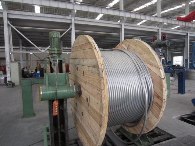  L'aluminium sur le fil conducteur de fil en acier renforcé