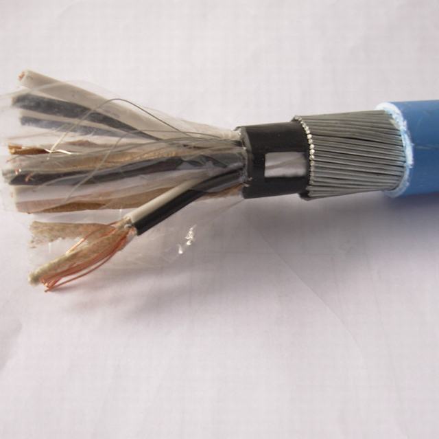  Conductor de cobre desnudo XLPE PE de aluminio con aislamiento de la pantalla de cinta de mylar blindado con alambre de acero galvanizado de cables de instrumentos