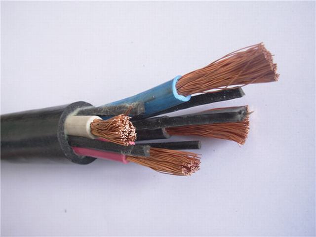  CPE de la gaine du câble d'exploitation minière en caoutchouc / câble isolé d'Epe