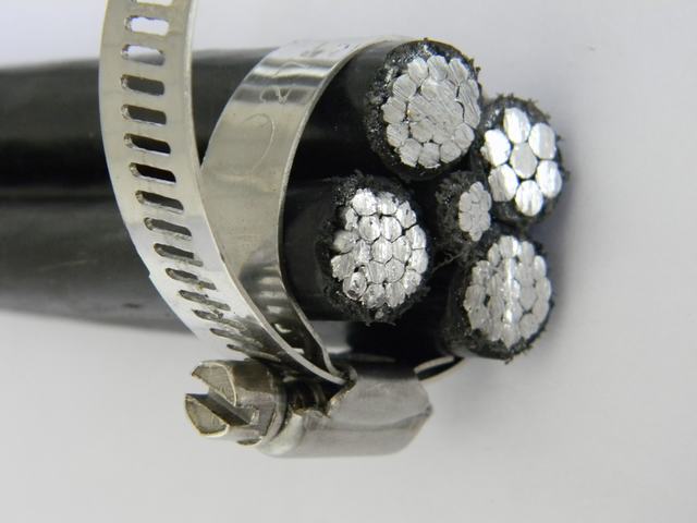  El cable de aluminio Autoportante Tipo Caai de 1X25+Na25mm2