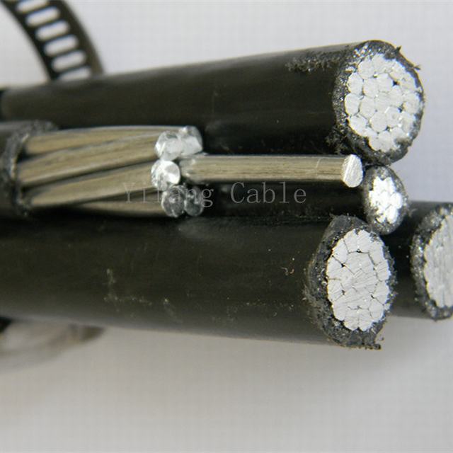  El cable de aluminio Autoportante Tipo Caai de 3X120+1x16+Na70mm2