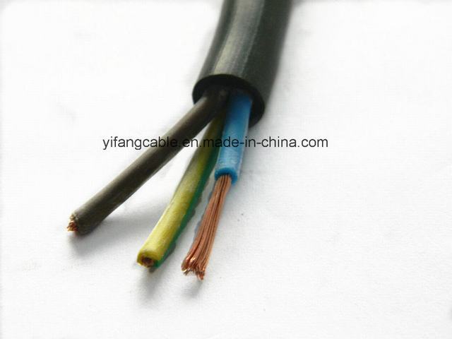  Conductor de cobre de cable eléctrico de PVC para la construcción o Constrction