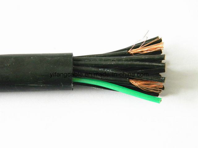  Conducteur en cuivre Kvvp flexible en PVC du câble de commande de puissance