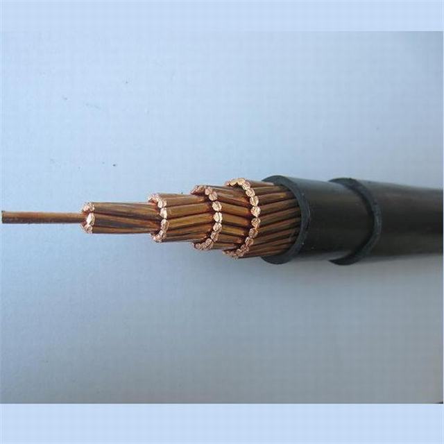  Conducteur de cuivre isolés en PVC/Gaine en PVC Câble Nyy 0.6/1kv