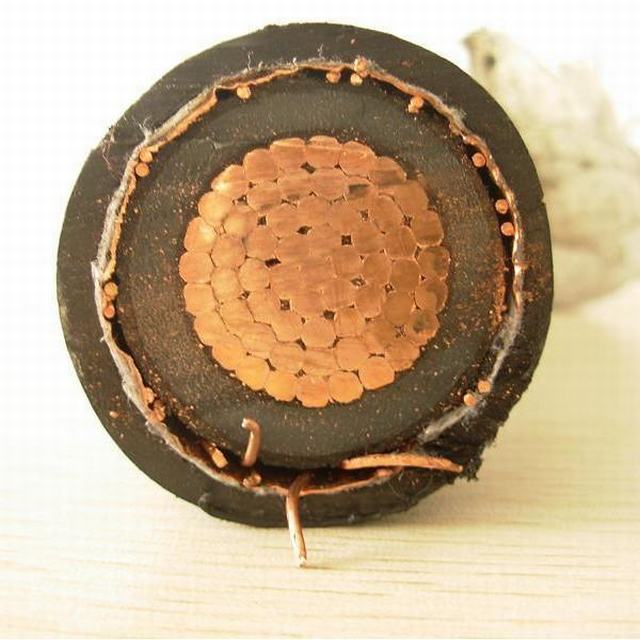  Kupfernes Kern-kupferner Draht &Copper Band-Bildschirm PVC-Jacken-einkerniges Kabel