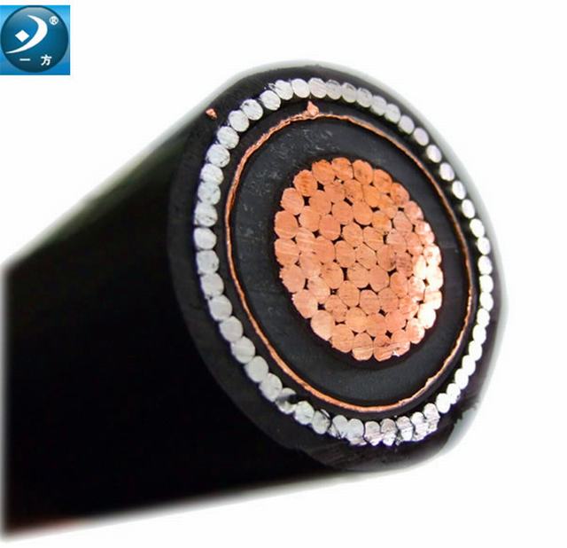  Proyección de cintas y alambres de cobre del cable de alimentación XLPE