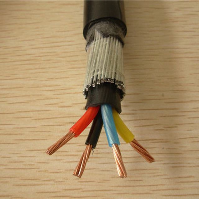 Cu/PVC//XLPE SWA PVC/4X120 Sqmm 600/1000V los cables de baja tensión