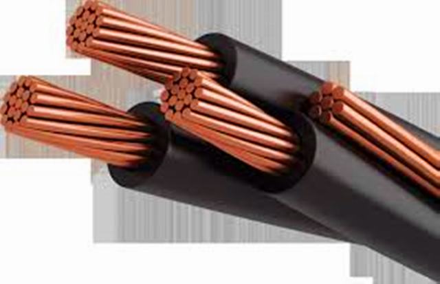 Duplex Triplex Quadruplex Service Drop Cable Copper Conductor