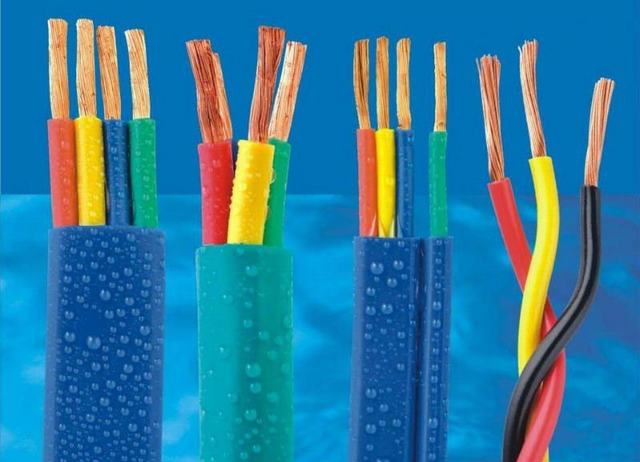 Flat Submersible Pump Cable 8AWG