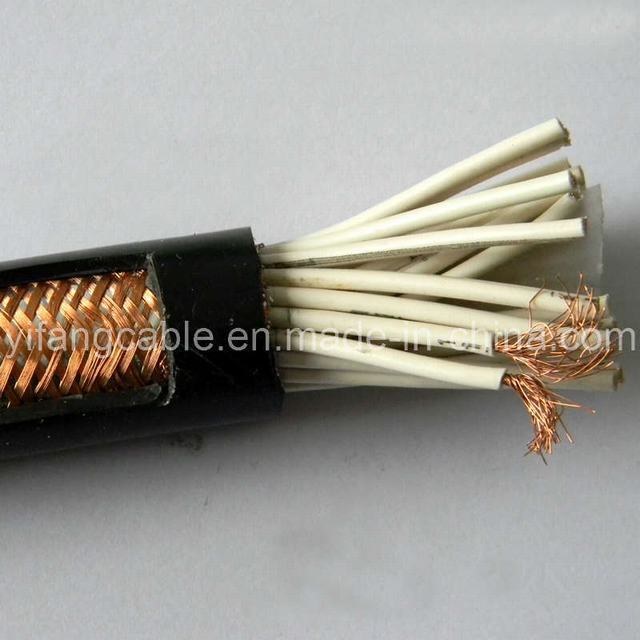 Fleixble Copper Conductor Copper Wire Screen Control Cable