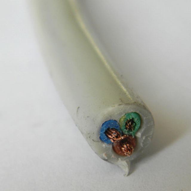  Câble souple de cuivre isolés en PVC 300/500V H05VV-F 3X2.5MM2 Câbles de ménage