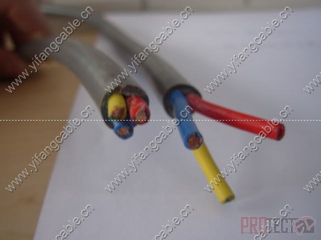  El Cable eléctrico flexible para el equipo eléctrico