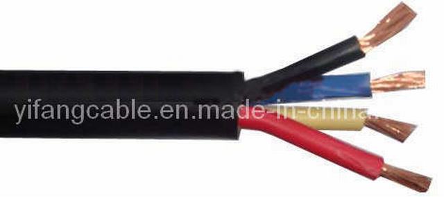  El Cable eléctrico flexible con aislamiento de PVC