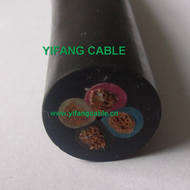  Gaine en caoutchouc souple mobile Mining Câble H07RN-F Cable