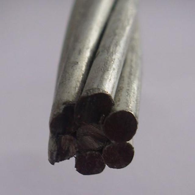 
                                 O fio de aço galvanizado (GSW) /permanecer Fio/Guy Wire/Fio Terra 7/2.64mm                            