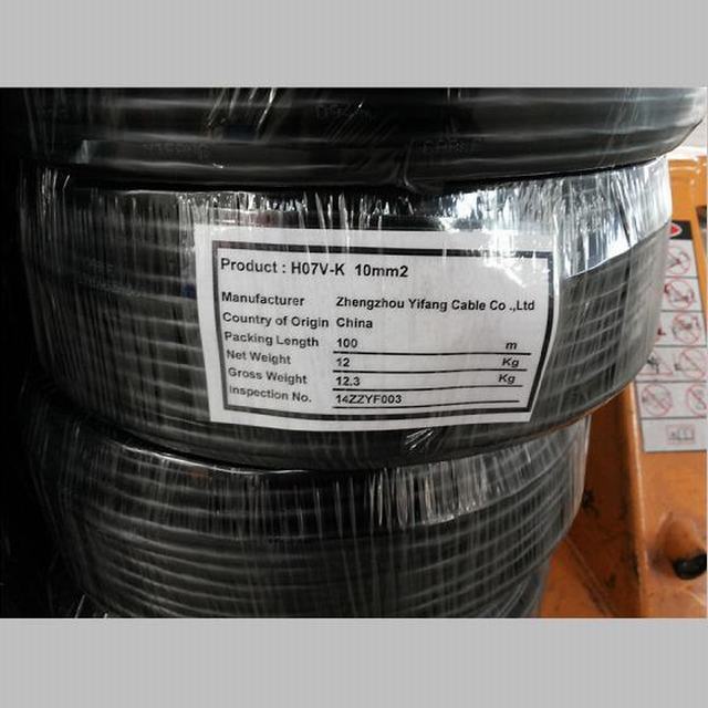 H07V-K 10mm2 & 16mm2 Electric Cable