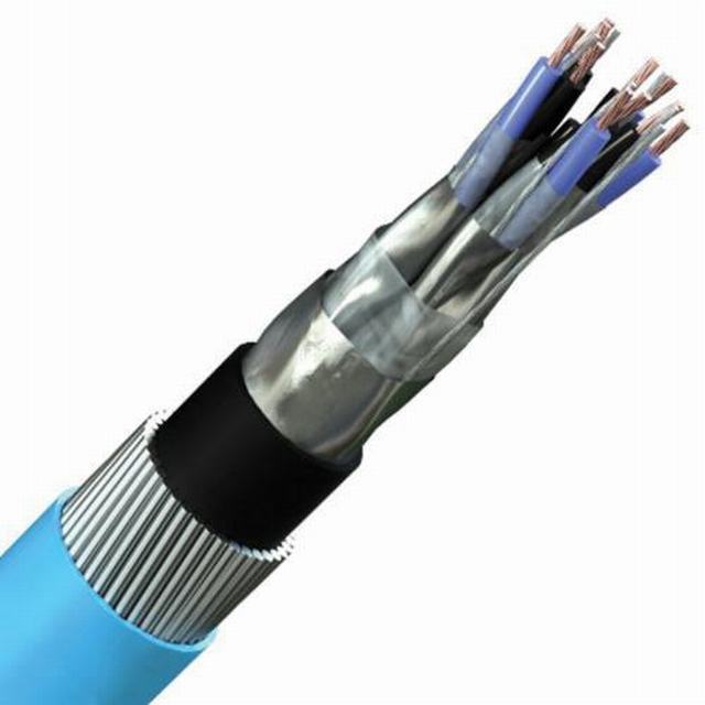  Varios pares de cable de la instrumentación de tríadas, Swa, ISO, de 0,5 mm2