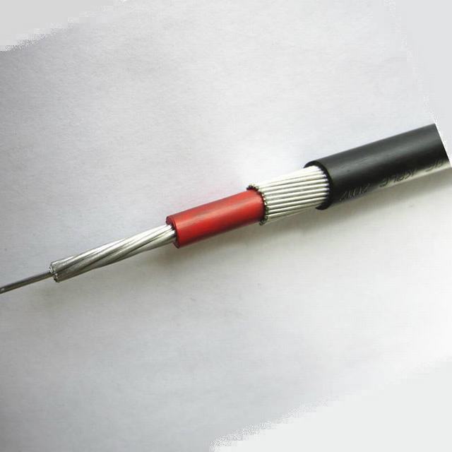  Tension faible isolation XLPE Câble concentriques en aluminium