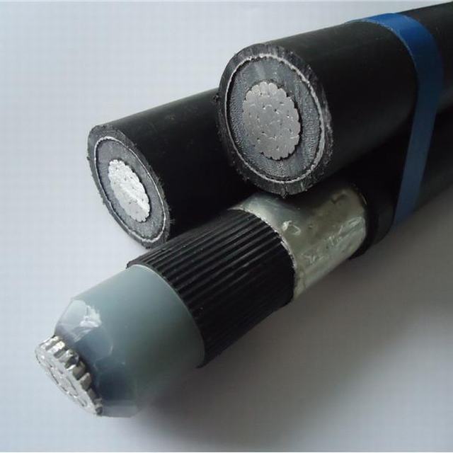  Среднее напряжение короткого замыкания XLPE Лавсановая лента Shieled алюминиевого кабеля над ветровым стеклом