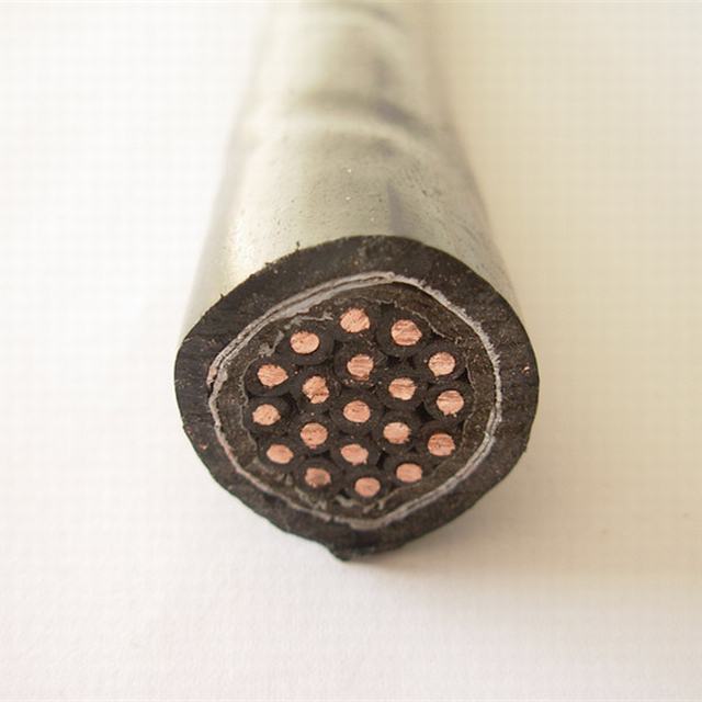  Condutores de cobre com isolamento de PVC fita de aço duplo cabo de comando blindados