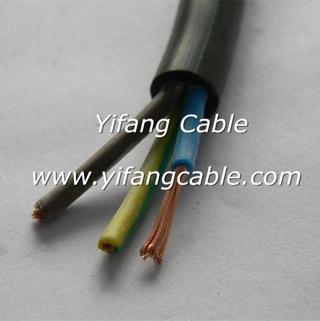  Condutores de cobre do fio de PVC flexível