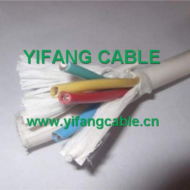  Flexible de varios núcleos de alambres y cables eléctricos