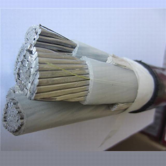  Vieladrige XLPE IsolierNiederspannungs-Kabel des al Belüftung-Kabel-4X120 mm2