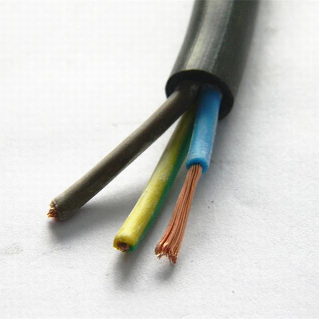 Multistrand Copper Conductor PVC Insulated PVC Sheath Flexible Cable