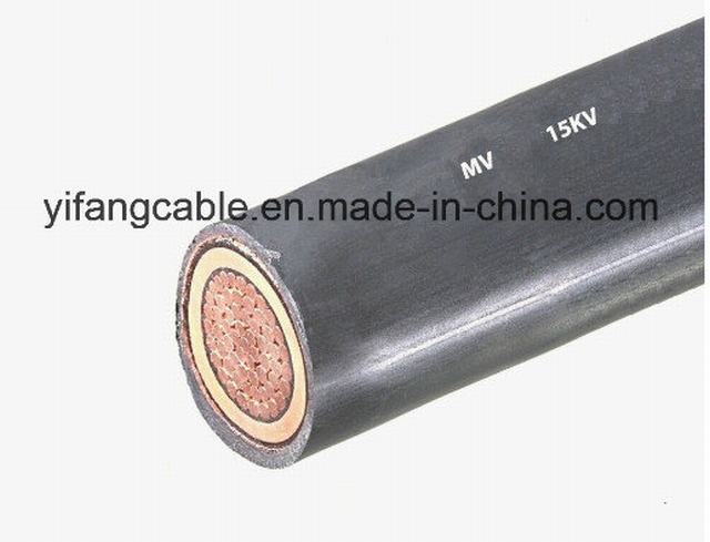  Mv el Cable de cobre, Epr protector de cinta de cobre de 5kv-133%/8 kv-100% Nivel de aislamiento