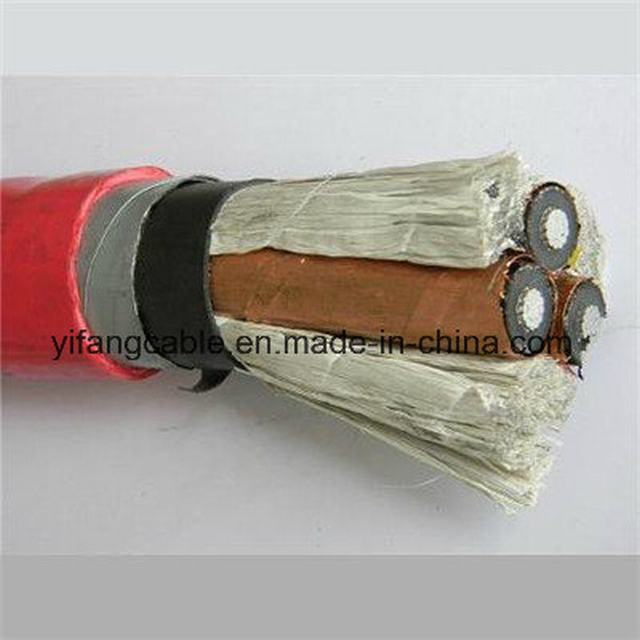  Al XLPE /Sta/PVC di Mv/Cu& 18/30 (36) di cavi elettrici di chilovolt