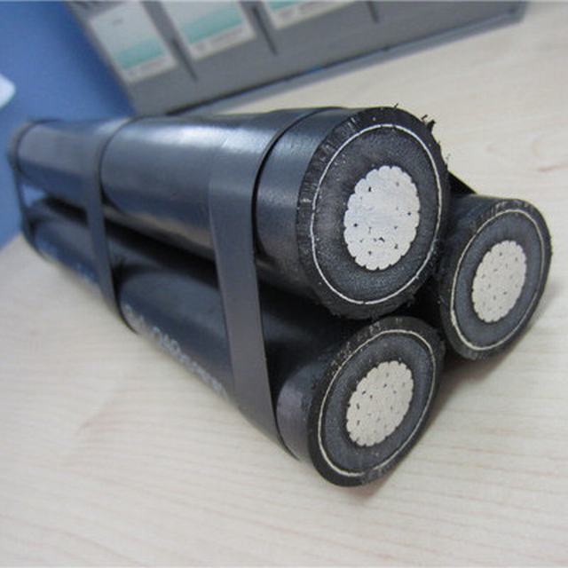  Millivolt-unterirdisch verdrehtes Kabel wie pro NFC 33226 3X150mm2
