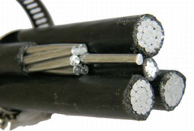  Trenzado estándar Nfc sobrecarga de un cable conductor de aluminio