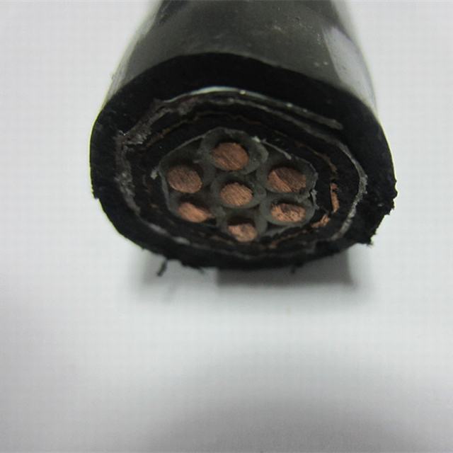  Com isolamento de PVC resistente ao fogo dos cabos de comando blindado de fita de cobre