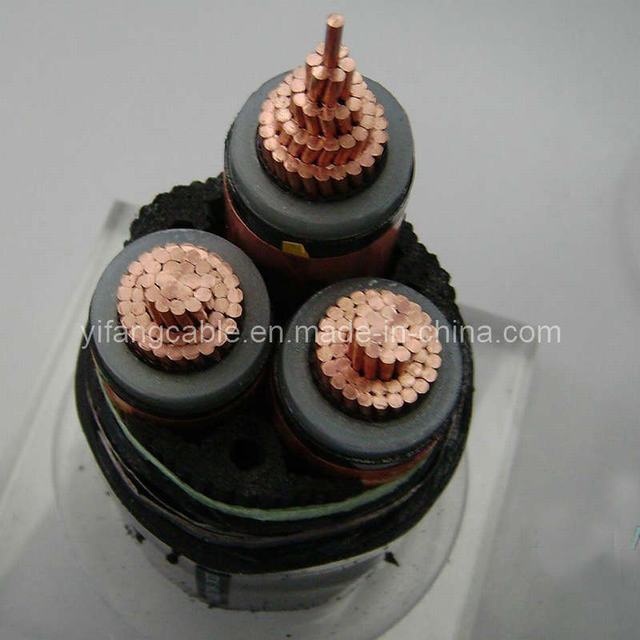  Pvc of PE Sheathed Middle Voltage Cable