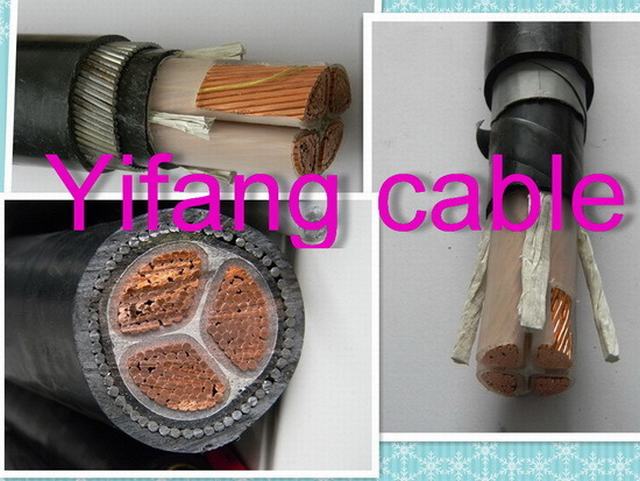  Cable de alimentación 0.6/1kv XLPE Cable de cobre de baja tensión aislados