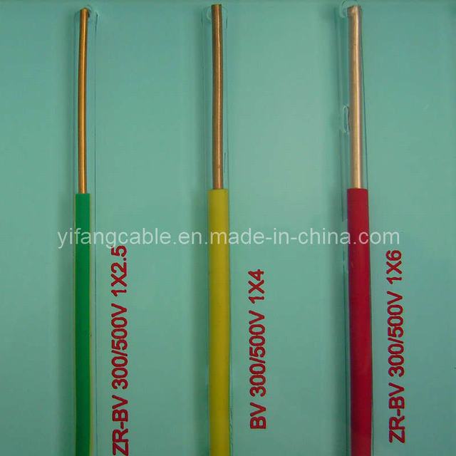  Voltage Rated fino a 450/750V Electronical Wire (H07VV-F)